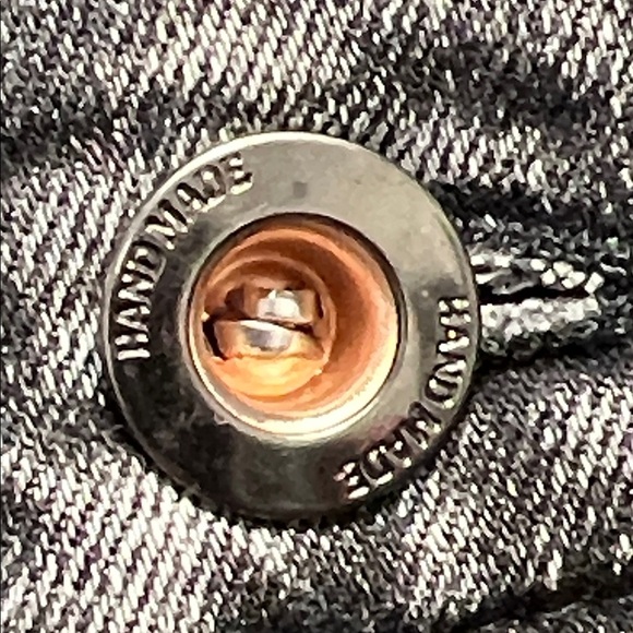 Men's Distressed Skinny Jeans in Charcoal Black - Picture 2 of 5